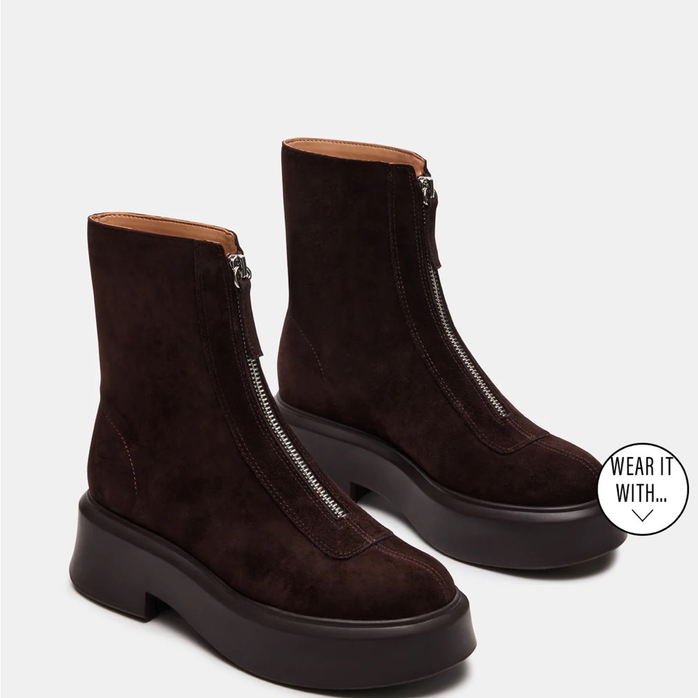 Steve Madden -JONES CHOCOLATE BROWN SUEDE